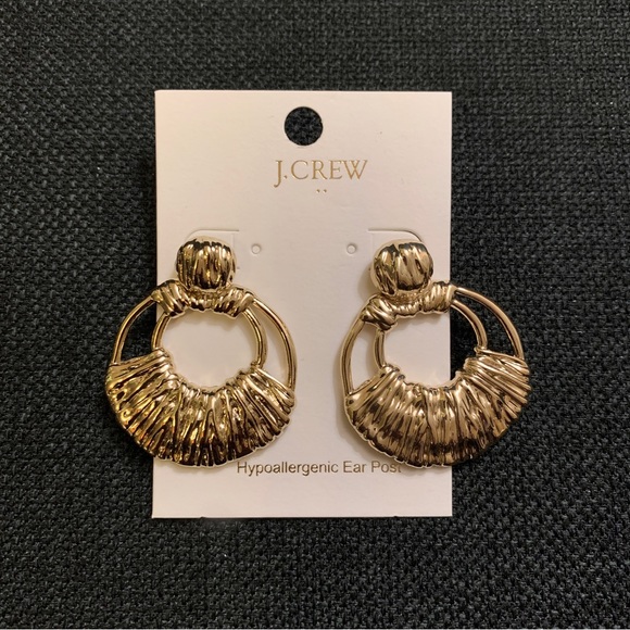 J. Crew Jewelry - NWT J CREW Gold Drop Post Earrings